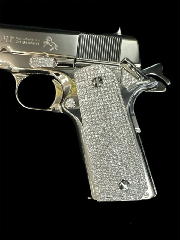 Colt 1911 Government 38 Super Moissanite Diamond - Image 4