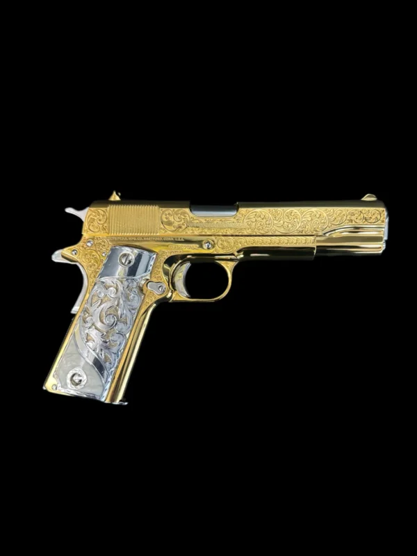 Colt 1911 Government 38 Super Scrolls - Image 5