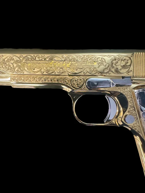 Colt 1911 Government 38 Super Scrolls - Image 3